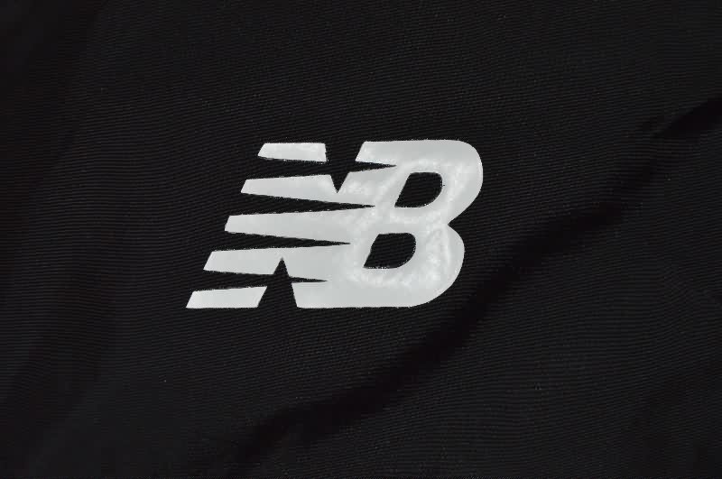 Thailand Quality(AAA) 25/26 Porto Black Soccer Windbreaker