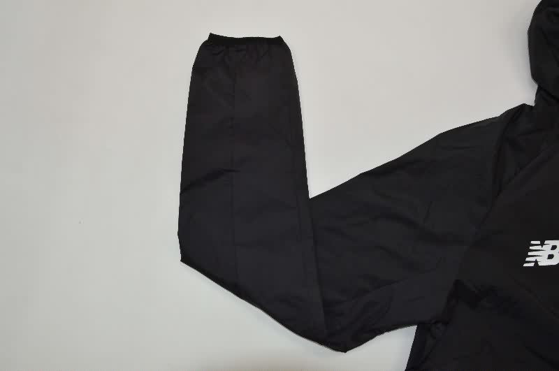 Thailand Quality(AAA) 25/26 Porto Black Soccer Windbreaker