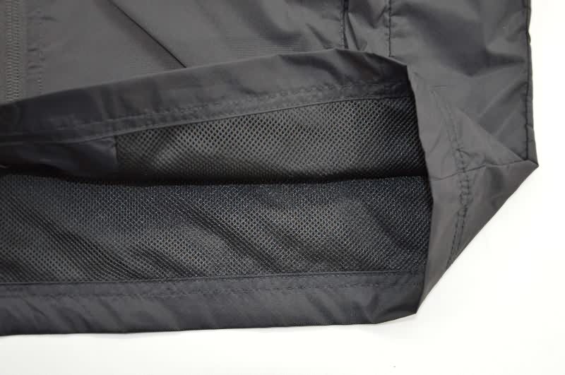 Thailand Quality(AAA) 25/26 Porto Black Soccer Windbreaker