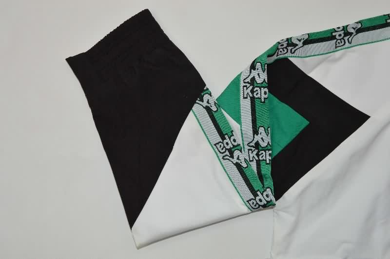 Thailand Quality(AAA) 25/26 Real Betis White Black Soccer Windbreaker 02