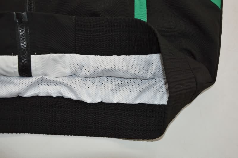 Thailand Quality(AAA) 25/26 Real Betis White Black Soccer Windbreaker 02