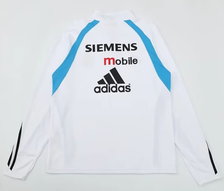 Thailand Quality(AAA) 2003/04 Real Madrid White Soccer Sweater