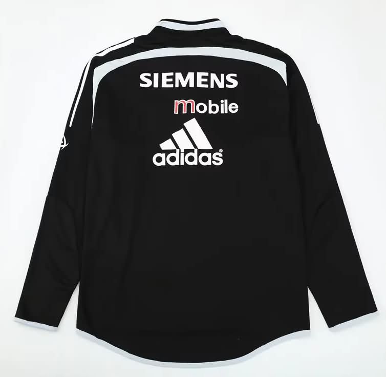 Thailand Quality(AAA) 2004/05 Real Madrid Black Soccer Sweater