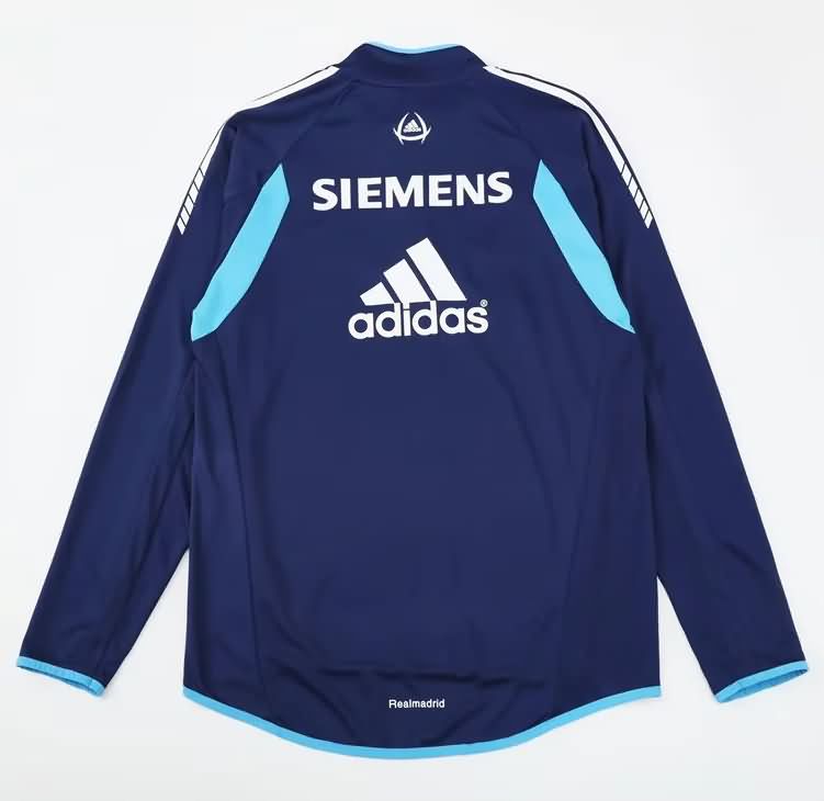 Thailand Quality(AAA) 2005/06 Real Madrid Dark Blue Soccer Sweater