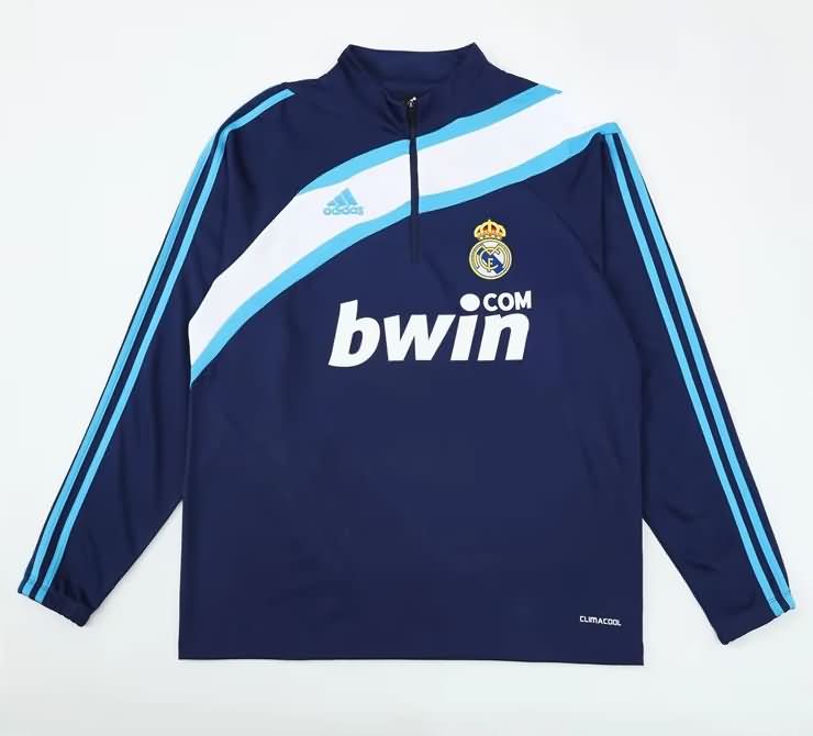 Thailand Quality(AAA) 2009/10 Real Madrid Dark Blue Soccer Sweater