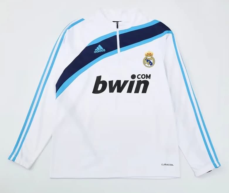 Thailand Quality(AAA) 2009/10 Real Madrid White Soccer Sweater