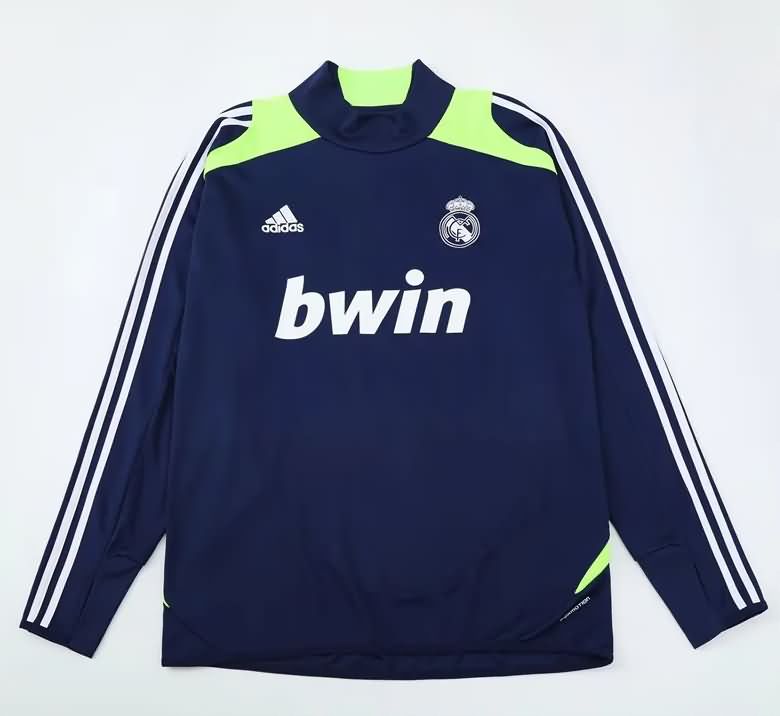 Thailand Quality(AAA) 2012/13 Real Madrid Dark Blue Soccer Sweater