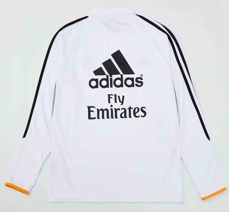 Thailand Quality(AAA) 2013/14 Real Madrid White Soccer Sweater