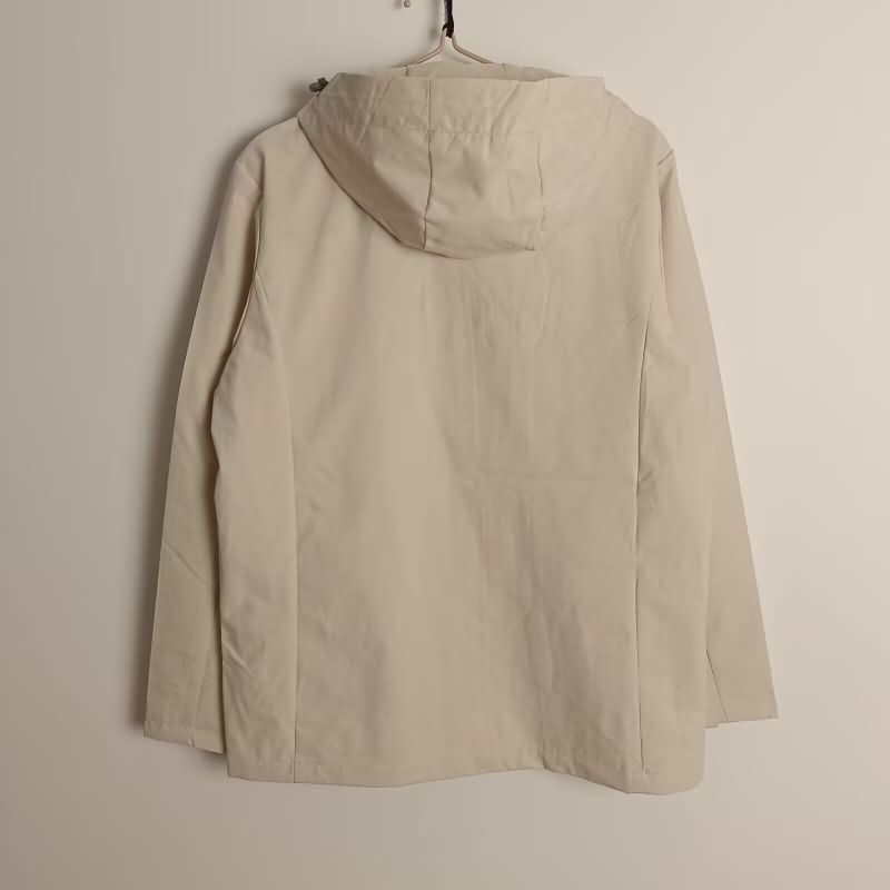 Thailand Quality(AAA) 2025 Santos Cream Soccer Windbreaker