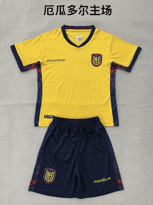 2026 Ecuador Home Soccer Jersey