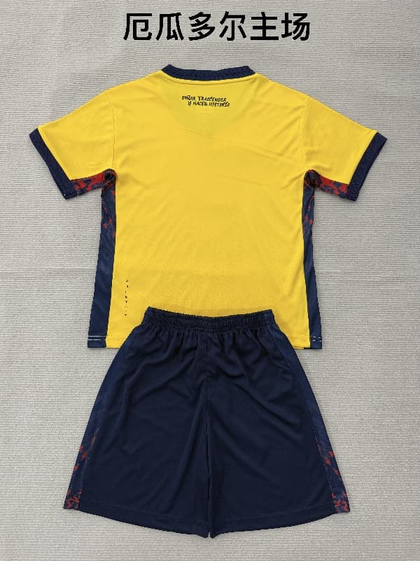 2026 Ecuador Home Soccer Jersey