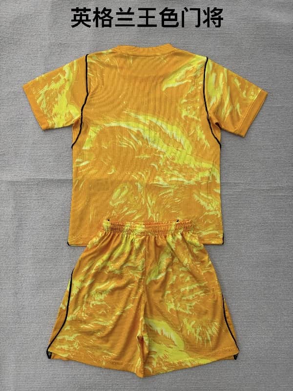 2026 England Goalkeeper Yellow Soccer Jersey
