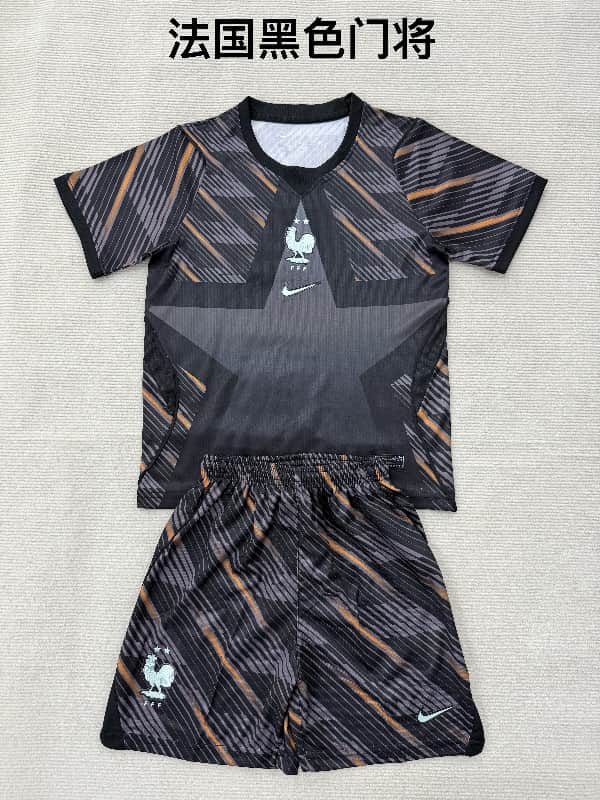 2026 France Goalkeeper Black Soccer Jersey