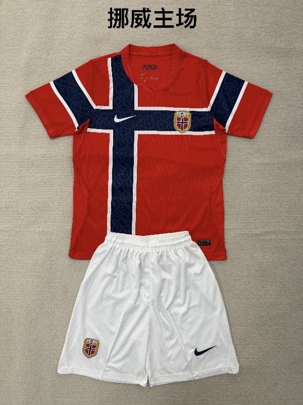 2026 Norway Home Soccer Jersey