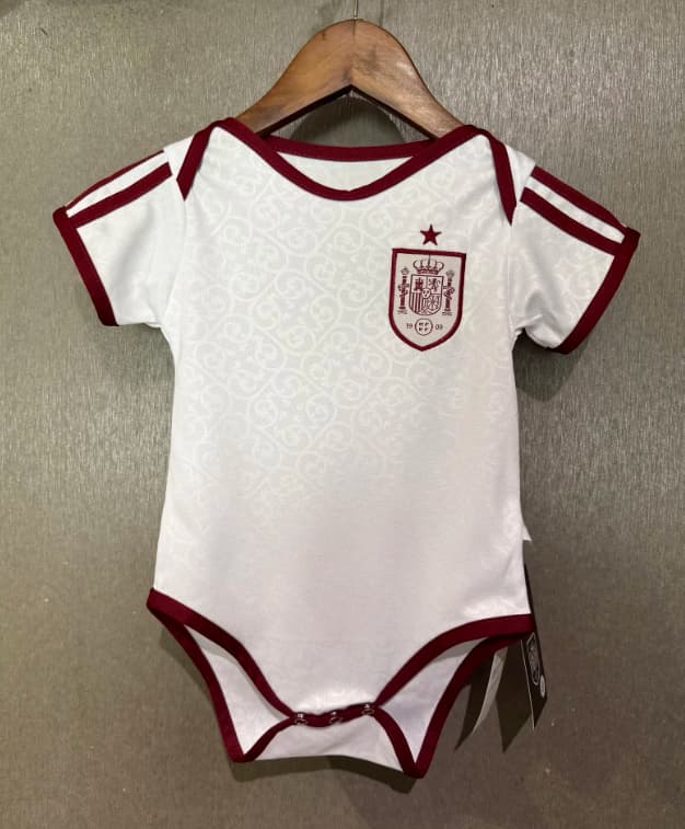 2026 Spain World Cup Away Baby Soccer Jerseys
