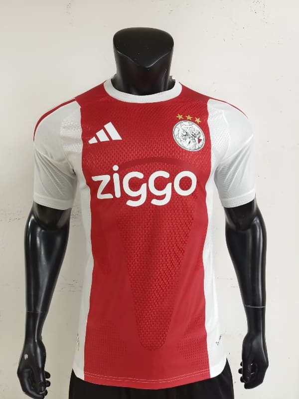 Thailand Quality(AAA) 26/27 Ajax Home Soccer Jersey (Player)