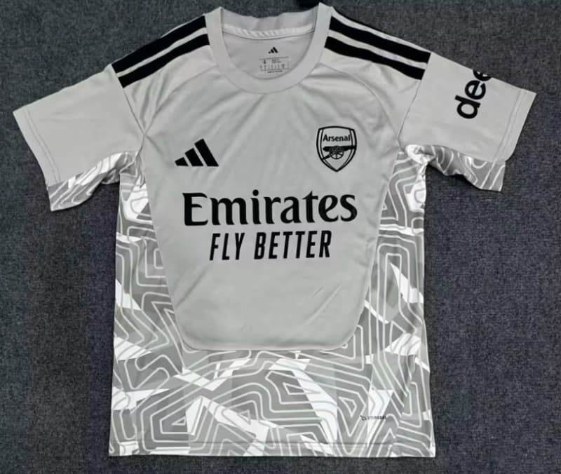 Thailand Quality(AAA) 26/27 Arsenal Goalkeeper Grey Soccer Jersey Thailand Quality(AAA) 26/27 Arsenal Goalkeeper Grey Soccer Jersey
