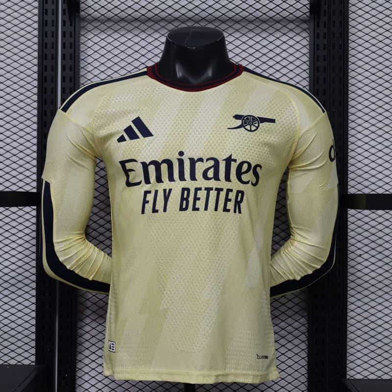 Thailand Quality(AAA) 26/27 Arsenal Third Long Sleeve Soccer Jersey (Player) Leaked