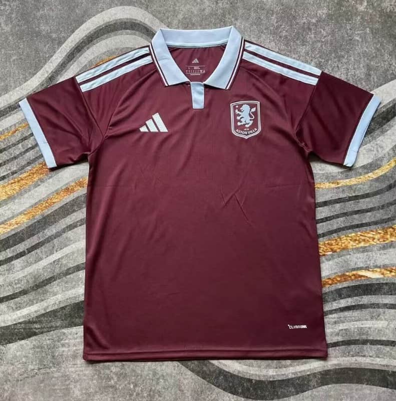 Thailand Quality(AAA) 26/27 Aston Villa Home Soccer Jersey (Leaked)