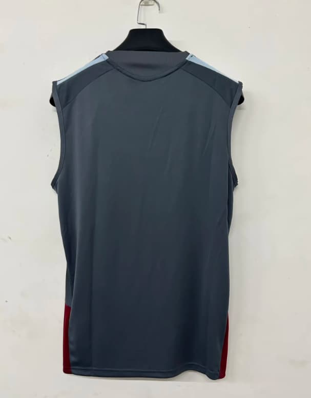 Thailand Quality(AAA) 26/27 Aston Villa Training Vest Soccer Jersey