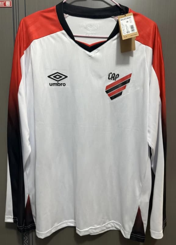Thailand Quality(AAA) 2026 Athletico Paranaense Away Long Sleeve Soccer Jersey Thailand Quality(AAA) 2026 Athletico Paranaense Away Long Sleeve Soccer Jersey