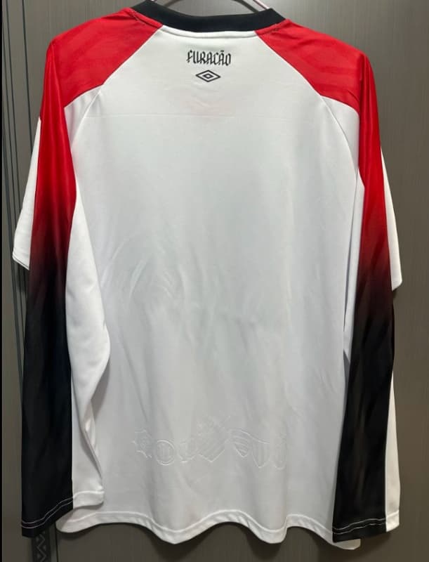 Thailand Quality(AAA) 2026 Athletico Paranaense Away Long Sleeve Soccer Jersey
