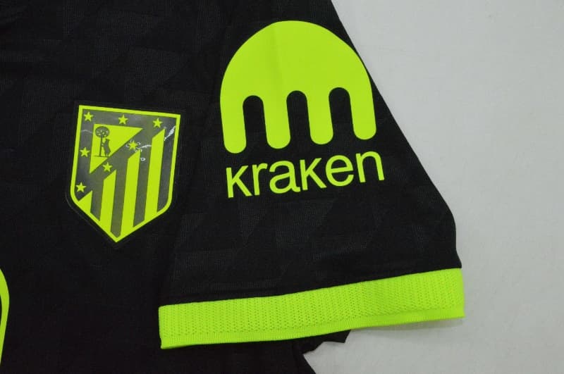 Thailand Quality(AAA) 26/27 Atletico Madrid Away Soccer Jersey (Player)