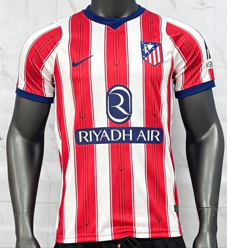 Thailand Quality(AAA) 26/27 Atletico Madrid Home Soccer Jersey