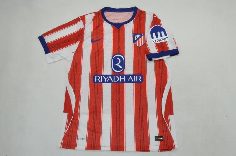 Thailand Quality(AAA) 26/27 Atletico Madrid Home Soccer Jersey (Player) Thailand Quality(AAA) 26/27 Atletico Madrid Home Soccer Jersey (Player)