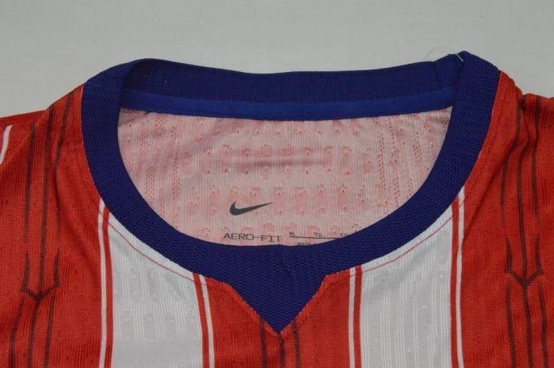 Thailand Quality(AAA) 26/27 Atletico Madrid Home Soccer Jersey (Player)