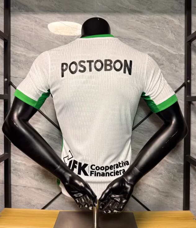 Thailand Quality(AAA) 2026 Atletico Nacional Away Soccer Jersey (Player)