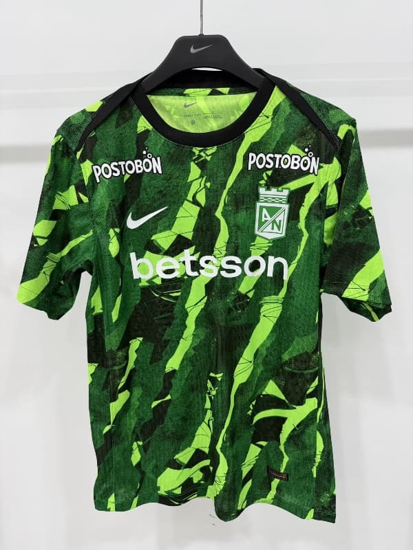 Thailand Quality(AAA) 2026 Atletico Nacional Training Soccer Jersey (Player)