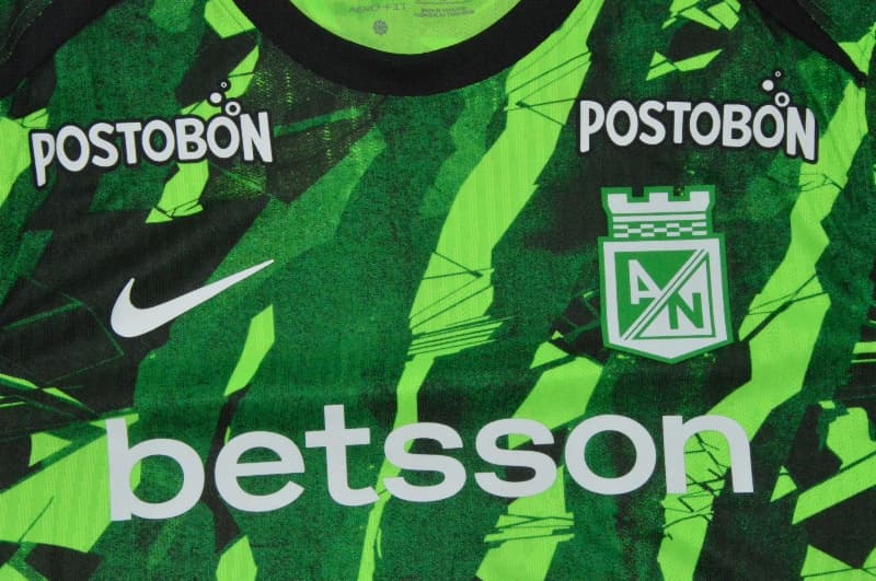 Thailand Quality(AAA) 2026 Atletico Nacional Training Soccer Jersey (Player)