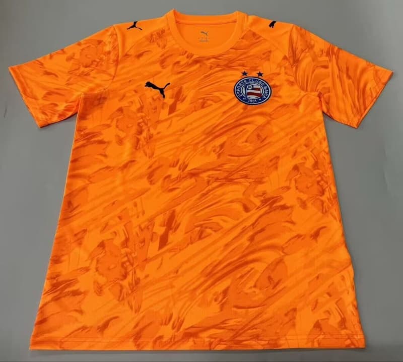 Thailand Quality(AAA) 2026 Bahia Goalkeeper Orange Soccer Jersey