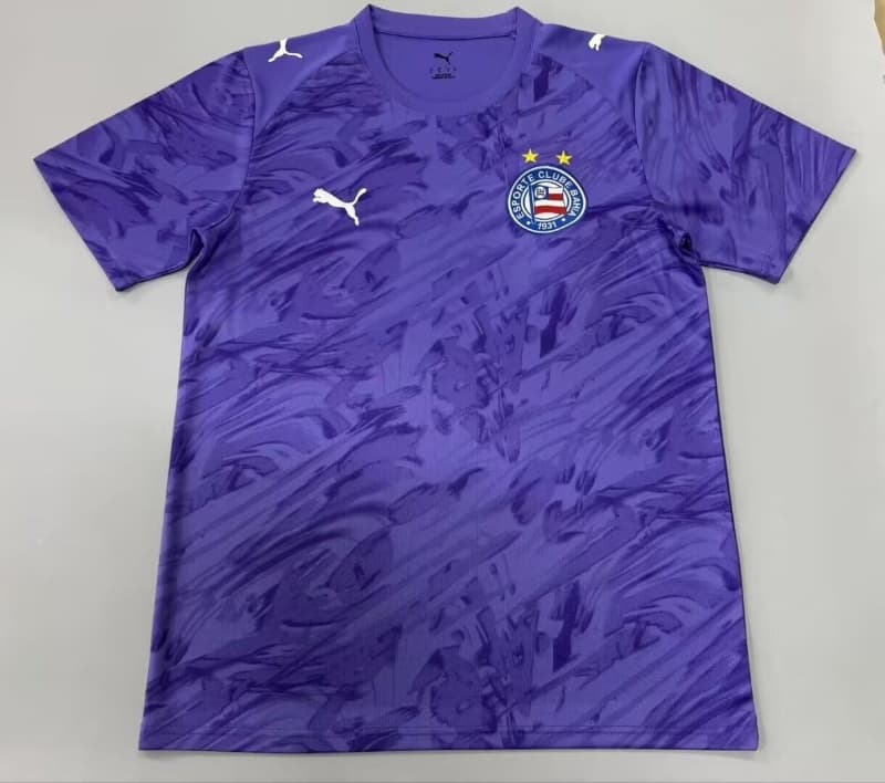 Thailand Quality(AAA) 2026 Bahia Goalkeeper Purple Soccer Jersey Thailand Quality(AAA) 2026 Bahia Goalkeeper Purple Soccer Jersey