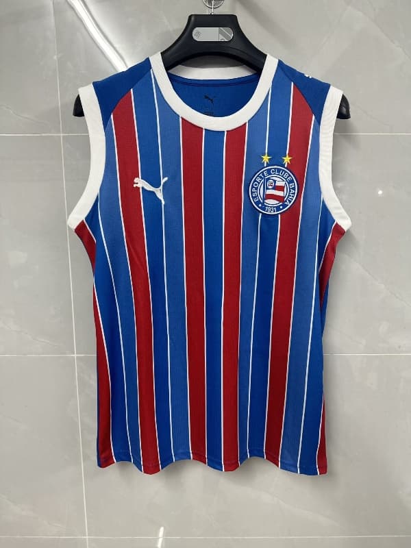 Thailand Quality(AAA) 2026 Bahia Training Vest Soccer Jersey 02 Thailand Quality(AAA) 2026 Bahia Training Vest Soccer Jersey 02