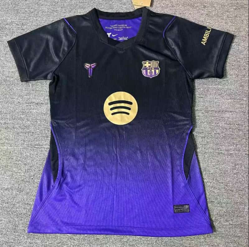 Thailand Quality(AAA) 26/27 Barcelona Away Women Soccer Jersey (Leaked) Thailand Quality(AAA) 26/27 Barcelona Away Women Soccer Jersey (Leaked)