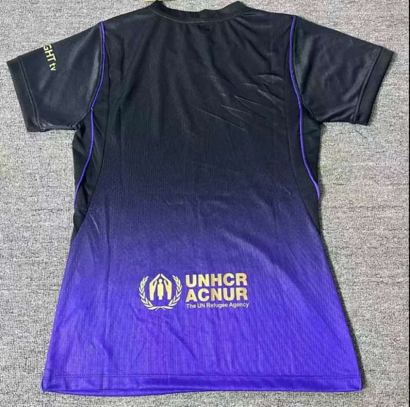 Thailand Quality(AAA) 26/27 Barcelona Away Women Soccer Jersey (Leaked)
