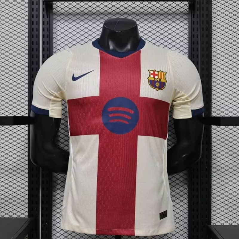 Thailand Quality(AAA) 26/27 Barcelona Fourth Soccer Jersey (Player) Leaked