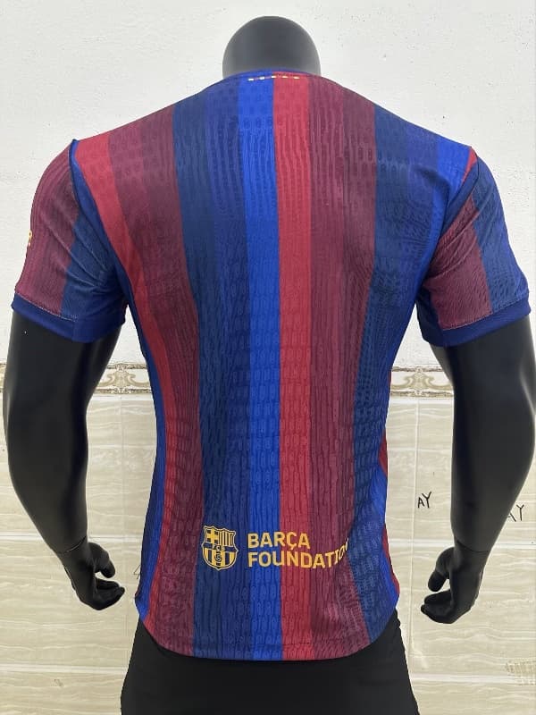 Thailand Quality(AAA) 26/27 Barcelona Home Soccer Jersey (Player) Leaked