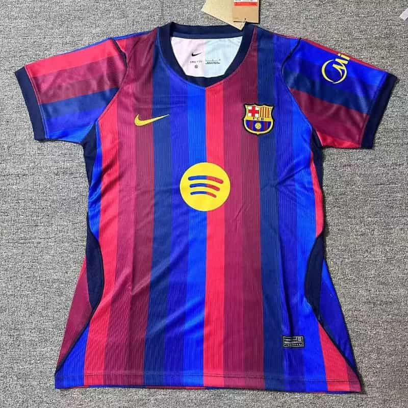 Thailand Quality(AAA) 26/27 Barcelona Home Women Soccer Jersey (Leaked) Thailand Quality(AAA) 26/27 Barcelona Home Women Soccer Jersey (Leaked)
