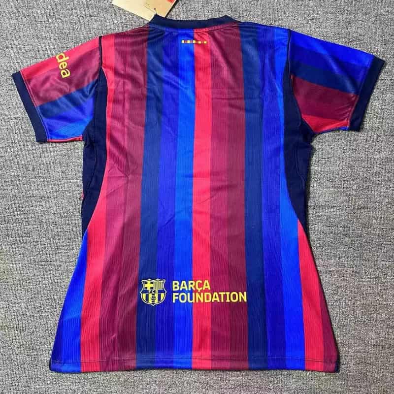 Thailand Quality(AAA) 26/27 Barcelona Home Women Soccer Jersey (Leaked)