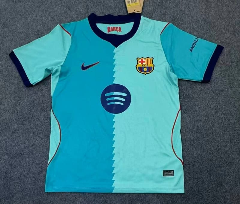 Thailand Quality(AAA) 26/27 Barcelona Third Soccer Jersey (Leaked)