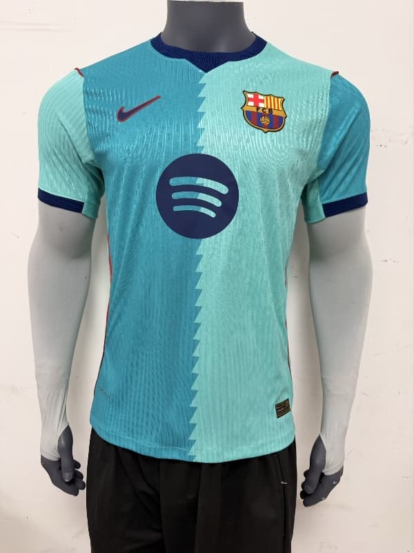 Thailand Quality(AAA) 26/27 Barcelona Third Soccer Jersey (Player) Leaked