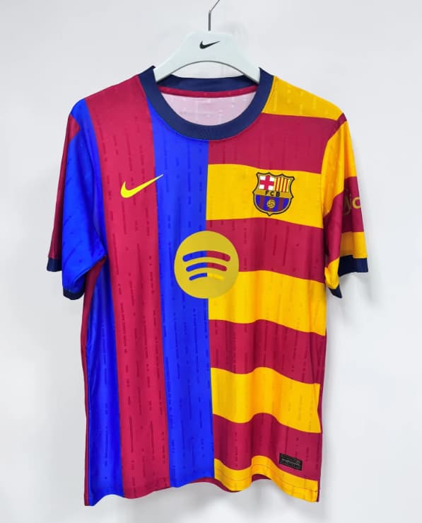 Thailand Quality(AAA) 26/27 Barcelona Training Soccer Jersey (Player)