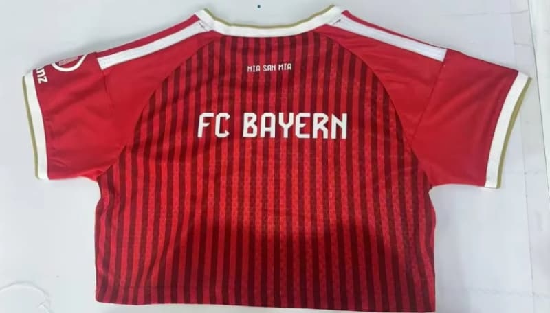Thailand Quality(AAA) 26/27 Bayern Munich Home Women Cropped Soccer Jersey