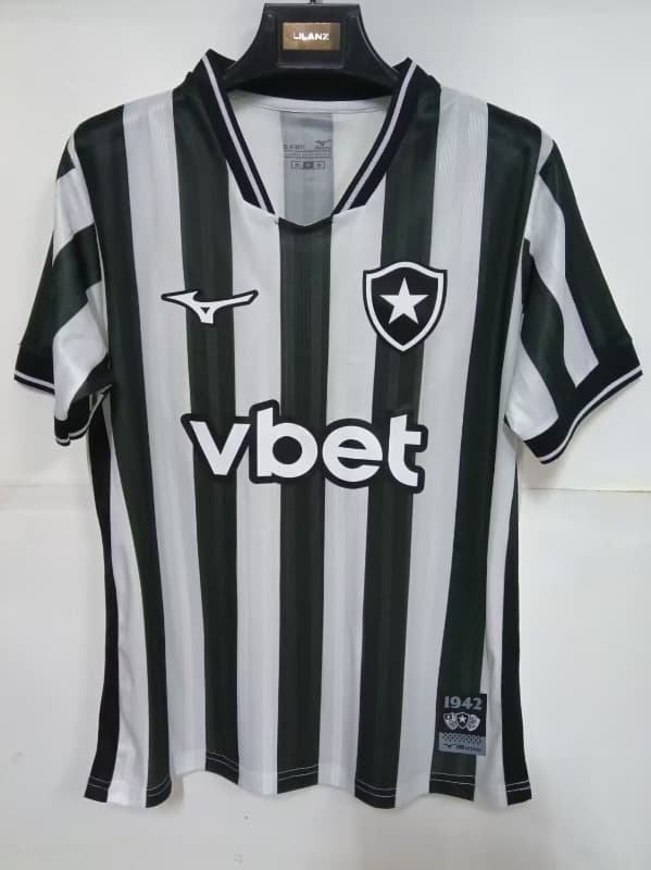 Thailand Quality(AAA) 2026 Botafogo Home Soccer Jersey