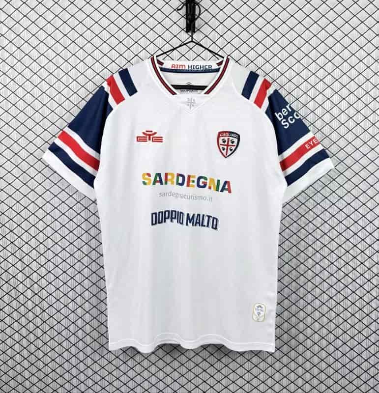 Thailand Quality(AAA) 26/27 Cagliari Away Soccer Jersey Thailand Quality(AAA) 26/27 Cagliari Away Soccer Jersey