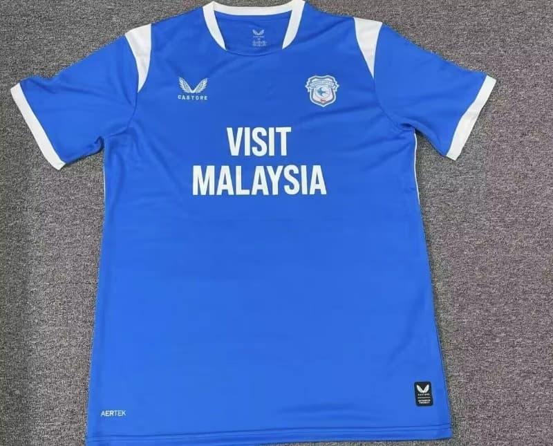 Thailand Quality(AAA) 26/27 Cardiff City Home Soccer Jersey