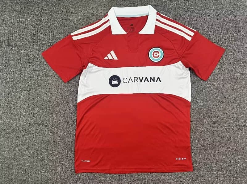 Thailand Quality(AAA) 2026 Chicago Fire Home Soccer Jersey